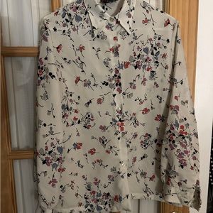Vintage Rrruss floral blouse.